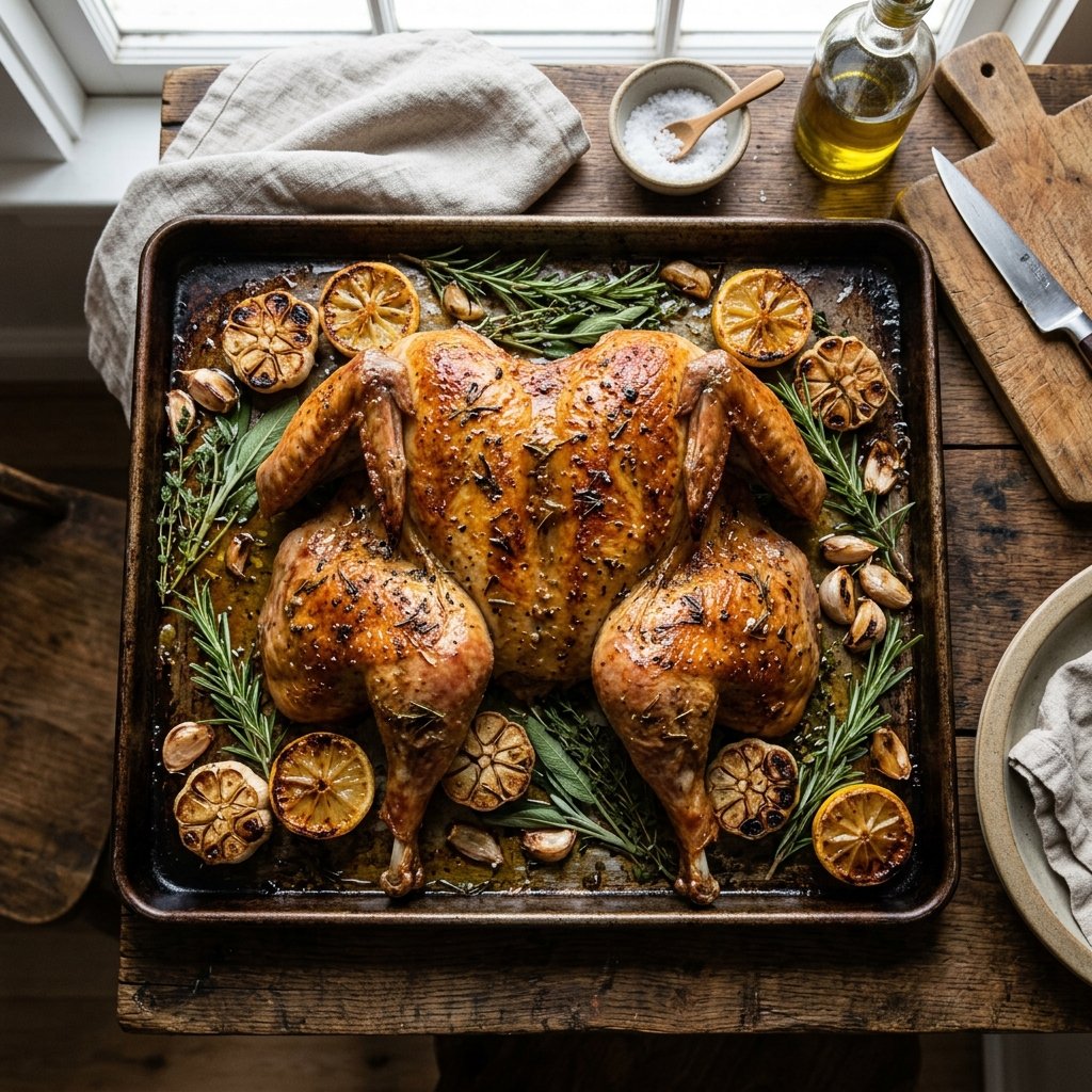 Turkey cooking illustration with temperature and timing guidance